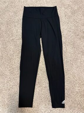 Adidas Black Athletic Leggings in Women’s Size Medium
